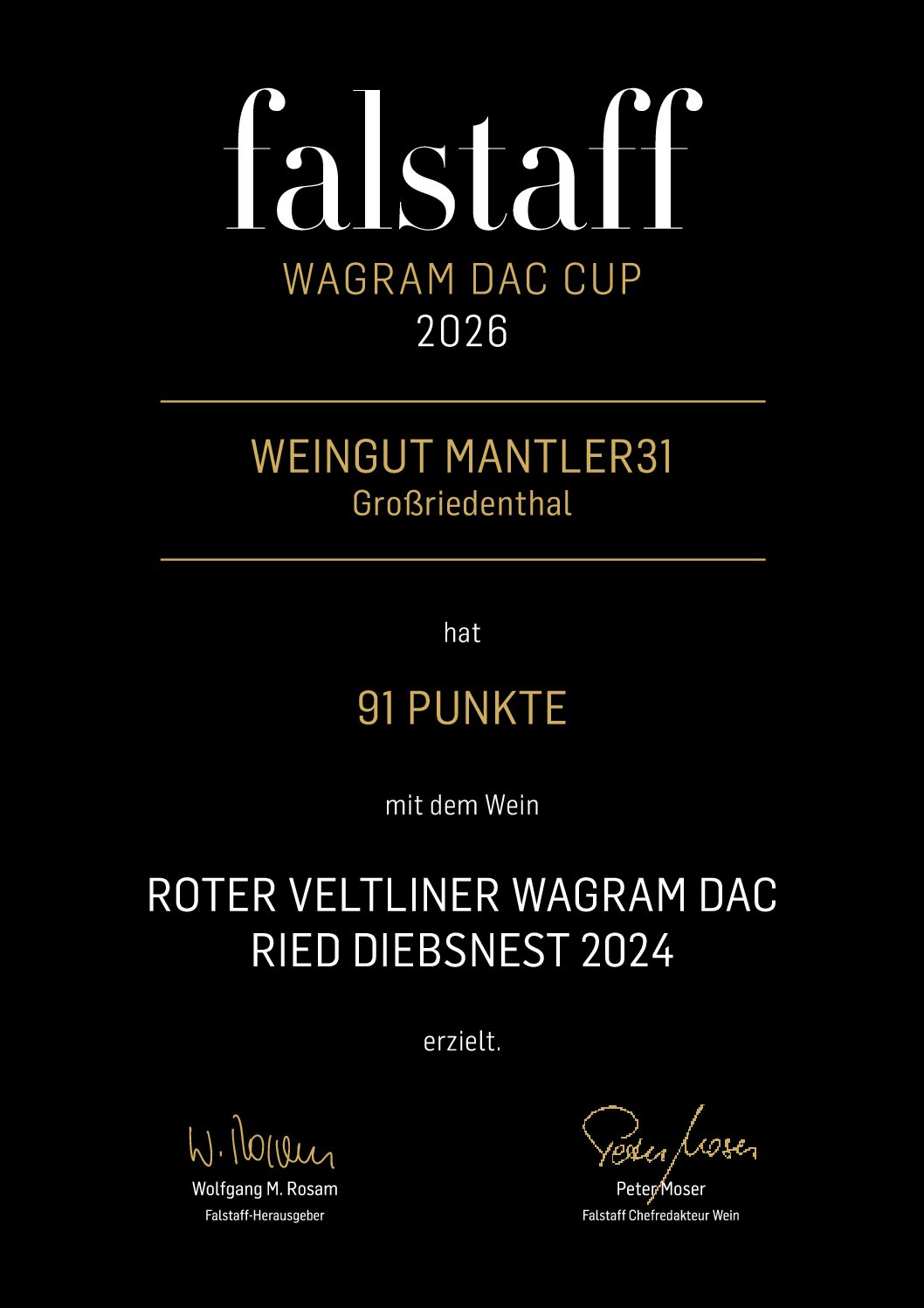 Falstaff RV Diebsnest Reserve 2024